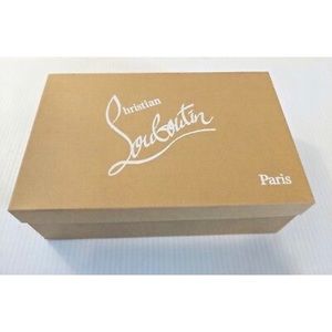 Christian Louboutin Louis Flat Velours Strass Box